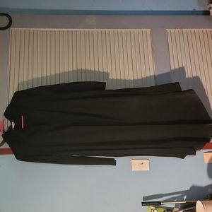 Long black sweater